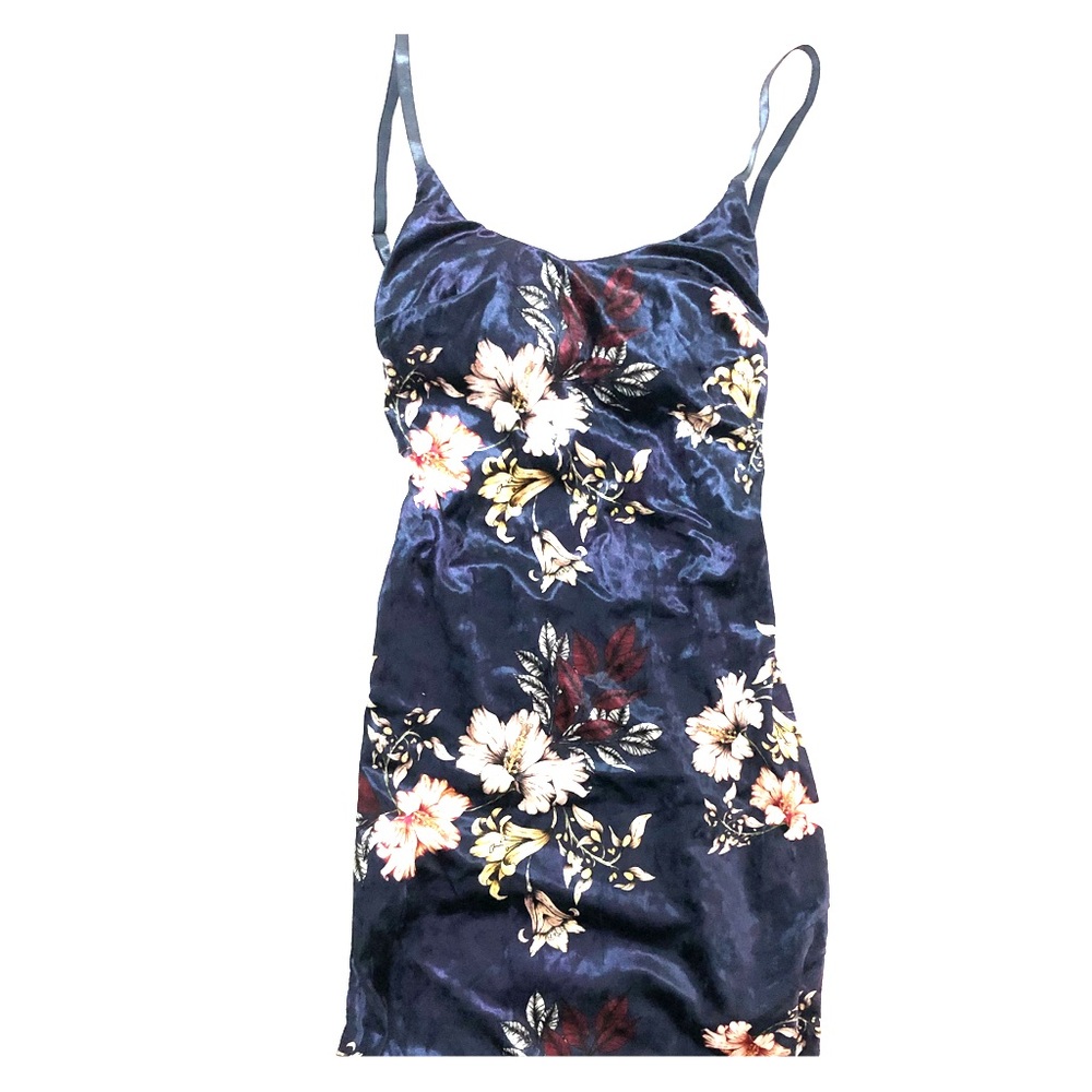 Floral Navy Dress